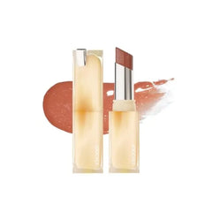 Joocyee Glazed Lip Tint, Lightweight Moisturizing Lip Oil Film Glossy Lipstick, Essence-Infused Hydrating Lip Balm with Squalane & Jojoba Oil Long Lasting Mirror Finish