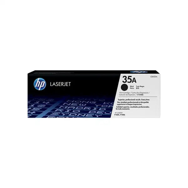 HP 35A Original LaserJet Toner Cartridge (CB435A) - Black