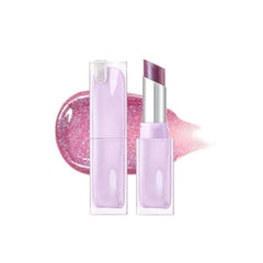 Joocyee Glazed Lip Tint, Lightweight Moisturizing Lip Oil Film Glossy Lipstick, Essence-Infused Hydrating Lip Balm with Squalane & Jojoba Oil Long Lasting Mirror Finish
