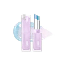 Joocyee Glazed Lip Tint, Lightweight Moisturizing Lip Oil Film Glossy Lipstick, Essence-Infused Hydrating Lip Balm with Squalane & Jojoba Oil Long Lasting Mirror Finish