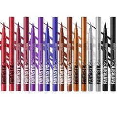 LANGMANNI 4 Colors Matte Liquid Eyeliner Set, Neon Colorful Pigmented With Long-lasting, Smudgeproof & Waterproof Eye Liner Makeup for Bold & Stunning Looks Gift for Girls