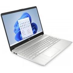 HP 15.6-Inch FHD Notebook AMD R5 5500U, 16GB RAM 512GB SSD - Natural Silver