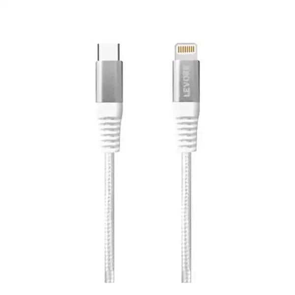 Levore 1M Nylon Braided USB-C to Lightning Cable