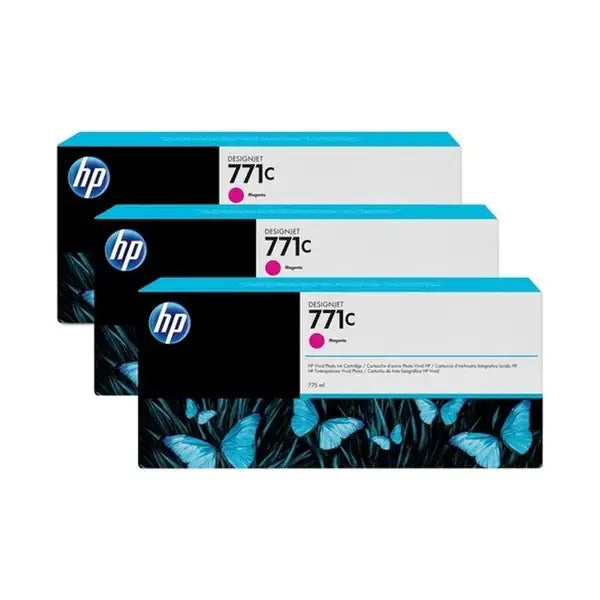 HP 771C 775-ml (3-pack) DesignJet Ink Cartridges