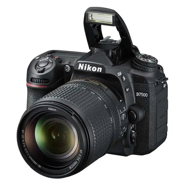 Nikon D7500 DSLR With AF-S DX NIKKOR 18-140mm VR Lens 20.9MP, Built-in Wi-Fi and Bluetooth