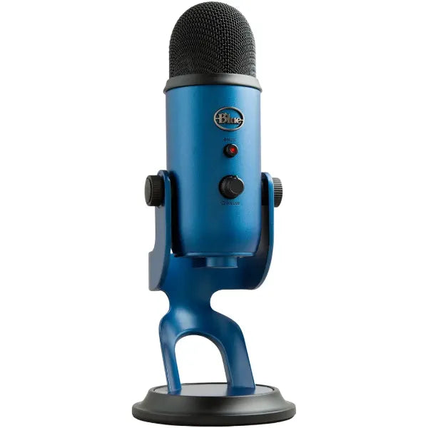 Blue Yeti Premium Multi-Pattern USB Microphone (988-000499)- Midnight blue