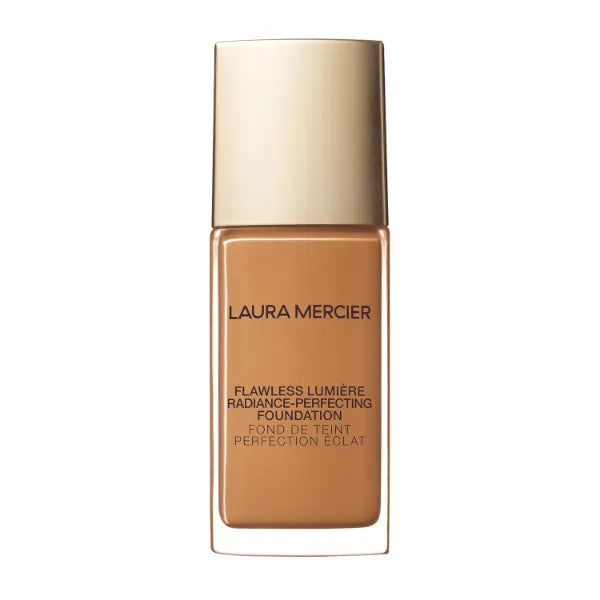 Laura Mercier Flawless Lumiere Foundation, 15HR Hydration, Medium to Full Coverage, Improves the Look of Dull and Dry Skin, Luminous Finish, Non-Comedogenic, Vitamin C Infused