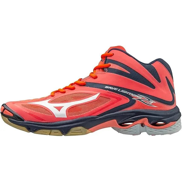 Mizuno V1GC170566 Wave Lightning Z3 Mid Shoes Red/Black Size 42.5 EU