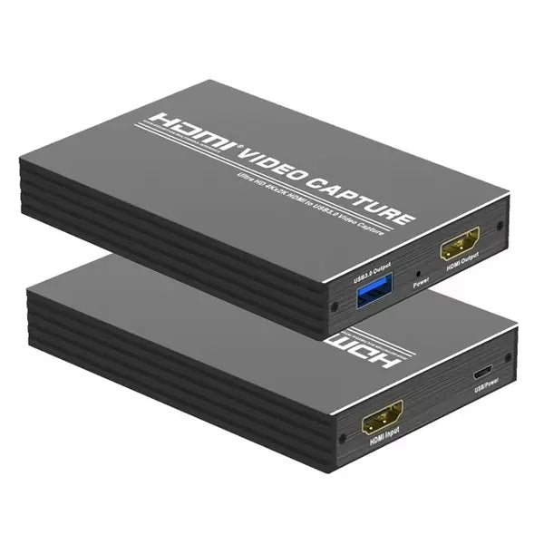 Video Capture Card HDMI To USB 3.0 Video Capture Device Game Capture Card With 4K HDMI Loop-Out For Switch PS4/5/OBS/Camera/PC