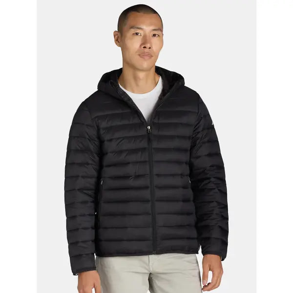 Ozark Trail Men's & Big Men’s Hooded Puffer Jacket