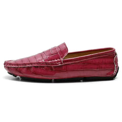 Men's Casual Loafers Slip On Leather Shoes Lightweight Driving Shoes Moccasins Classic Penny Loafer Flats Boat Shoes