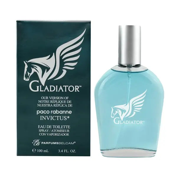 Parfums Belcam Gladiator Eau De Toilette, Cologne for Men, 3.4 Fl oz