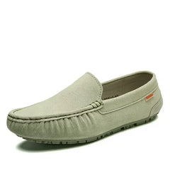 Men's Casual Loafers Slip On Leather Shoes Lightweight Driving Shoes Moccasins Classic Penny Loafer Flats Boat Shoes Big Size