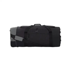 Travelers Club 32" Collapsible Polyester Rolling Duffel - Black