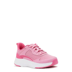 Athletic Works Little Girl & Big Girl Mesh Jogger Lace Up Sneakers