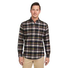 Chaps Men's and Big Men's Comfort Stretch Flannel Shirt