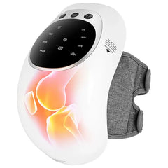 AMONSEE Knee Massager,Cordless Massager with Heating and Vibration Compression