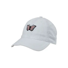 Time and Tru Women's Washed Denim Wander Lust Baseball Hat