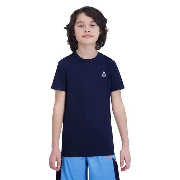 Reebok Boy's Delta Core Athletic Short Sleeve T-Shirt