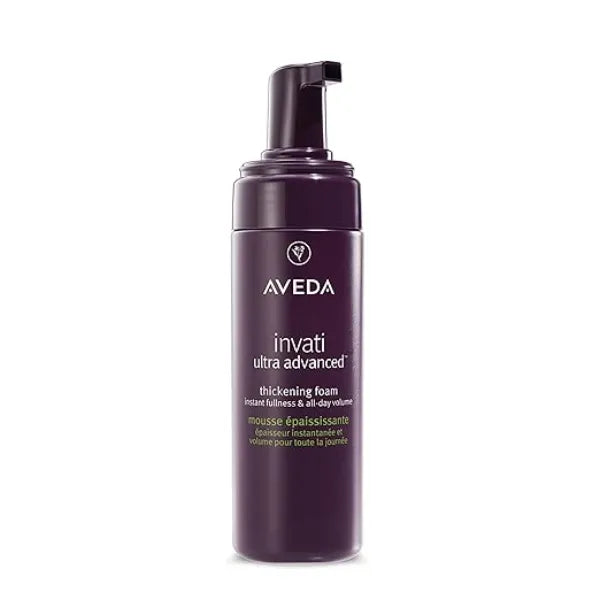 Aveda Invati Ultra Advanced Thickening Foam Styling Foam for Thin & Thinning Hair Instantly Thickens Hair Flexible Hold 97% Naturally Derived