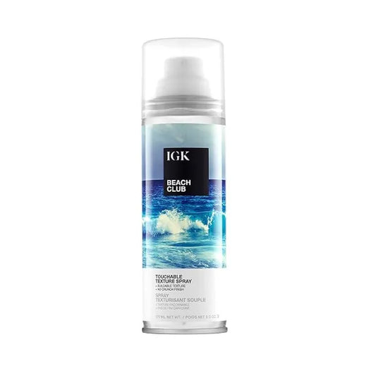 IGK BEACH CLUB Touchable Texture Spray  Hold + Volume + Lightweight Vegan