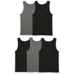 Fruit Of The Loom Mens Essentials 5-Pack Pure Comfort Tanks