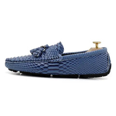 Men's Casual Loafers Slip On Leather Shoes Lightweight Driving Shoes Moccasins Classic Penny Loafer Flats Boat Shoes Outdoor Walking Shoes