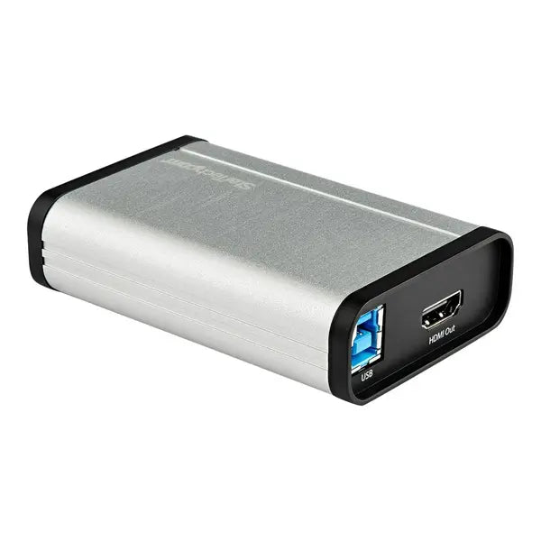 Startech HDMI to USB C Video Capture Device - Plug-and-Play UVC HDMI Capture - Mac and Windows - 1080p - Record audio / video to your Windows or Mac computer using this USBC video capture device - Sup