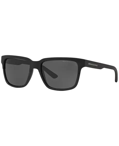 Armani AX4026S 56MM Unisex Sunglasses, Matte-Black