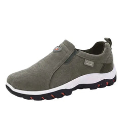 Yindaity Slip On Shoes for Men Men's Suede Slip-On Shoes