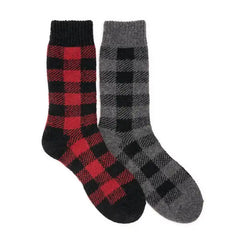 MUK LUKS Men's Wool Blend Boot Socks