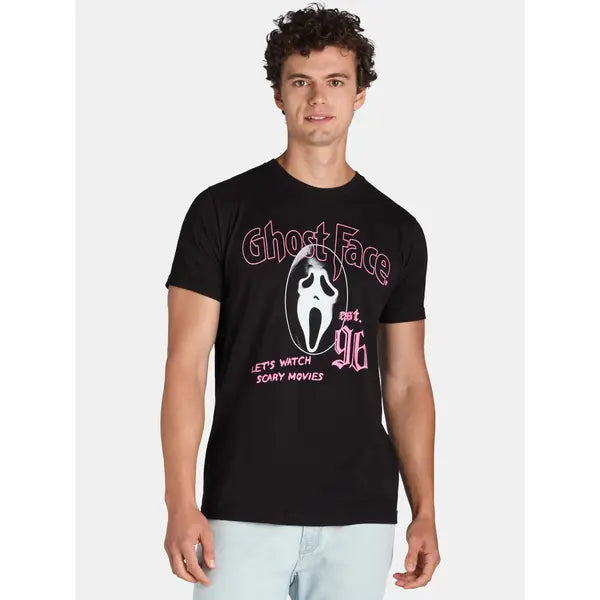 Ghostface Men's & Big Men's Graphic Tee Shirt