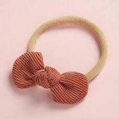 PATPAT Pretty Bowknot Solid Hairband for Girls share icon brown