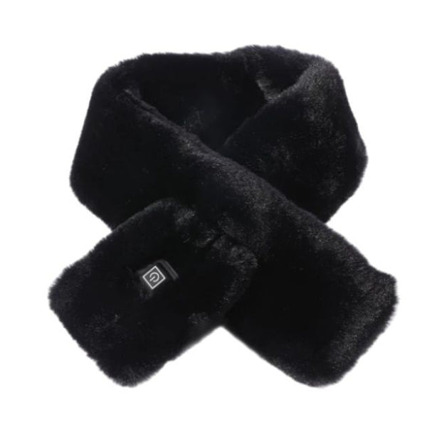 Skymirror USB Rechargeable Heating Scarf - Wireless, Adjustable Electric Neck Warmer for Winter