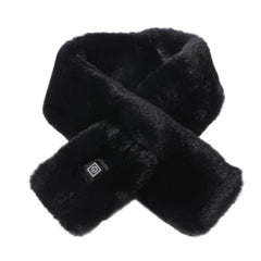 Skymirror USB Rechargeable Heating Scarf - Wireless, Adjustable Electric Neck Warmer for Winter