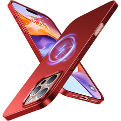 TORRAS Magnetic Slim-Fit for iPhone 16 Pro Max Case 6.9 inch, Ultra-Thin 16 ProMax Phone Case Compatible with MagSafe, Light Anti-Scratch Matte Hard PC Bayer OriginFit