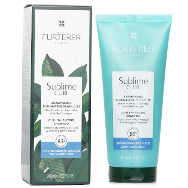 Rene Furterer SUBLIME CURL Curl Activating Shampoo For Curly, Wavy Hair, Frizz Control - 6.7 Ounce (Pack of 1)