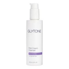 Glytone Mild Cream Cleanser | Exfoliate & Moisturize with 3.4 Free Acid Value Glycolic Acid & Glycerin | Face Wash for Women Removes Makeup & Oil | Face Cleanser for Dry Skin