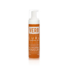 Verb Curl Foaming Gel – Frizz Control Foaming Gel - For Waves, Curls and Coils - Defines + Enhances for Medium Hold – Vegan, No Parabens or Harmful Sulfates
