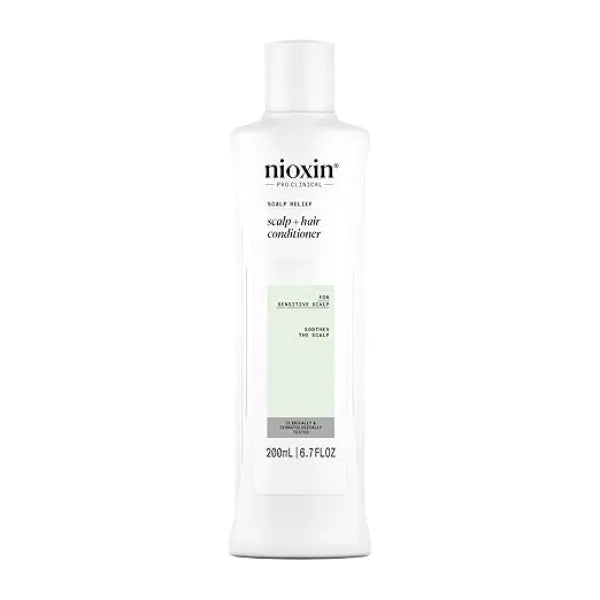 Nioxin Scalp Relief Hair Conditioner Soothes, Hydrates, & Thickens Hair For Sensitive, Dry, and Itchy Scalp Made with Aloe Vera & Vitamin E