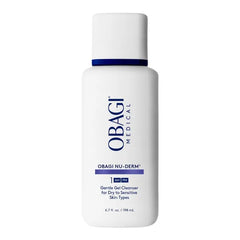 Obagi Medical Nu-Derm Gentle Face Cleanser for Normal to Dry Sensitive Skin – Daily Facial Cleanser Gently Removes Dirt, Oil, Makeup & Impurities