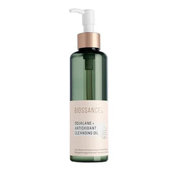 BIOSSANCE Squalane + Antioxidant Cleansing Oil. Lightweight Facial Oil Cleans Deep into Pores, Removes Makeup and Hydrates Skin. For all Skin Types