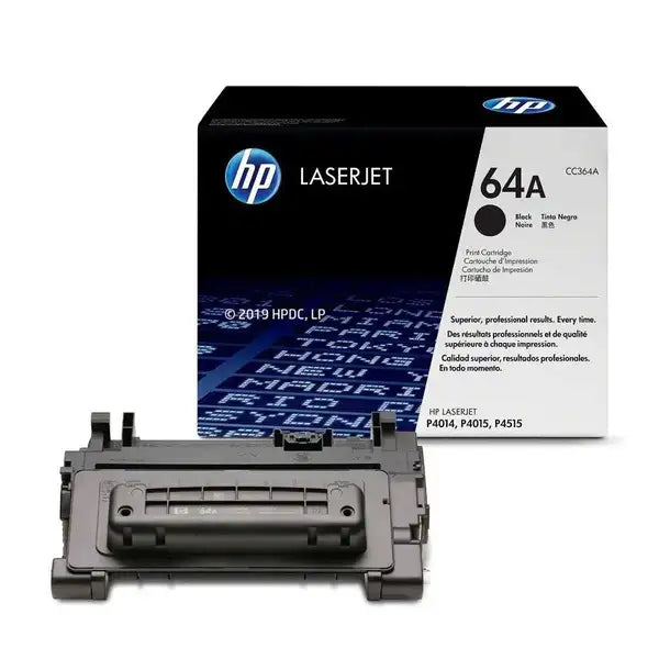 HP 64A Original LaserJet Toner Cartridge - Black