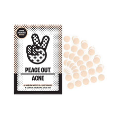 PEACE OUT Acne Healing Dots Hydrocolloid Pimple Patches, Acne Spot Treatment with Salicylic Acid, Retinol, and Aloe Vera for Blemishes and Breakouts
