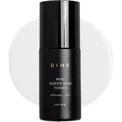 DIME Beauty Mini Super Skin Toner, Alcohol-Free Witch Hazel Toner, Travel-Size with Cucumber Extract