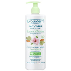 Evoluderm Skin Moisturizer Lotion, Body Lotion, 1000 ml, Normal Skin, Moisturizing, Vegan, Almond, Paraben Free, Sulfate Free, France