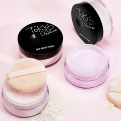 Fixing Face Powder - Translucent Loose Setting Powder Long Lasting Lightweight - Oil Control Breathable Lighting Setting Powder - Loose Powder Makeup for All Skin Types - 15g