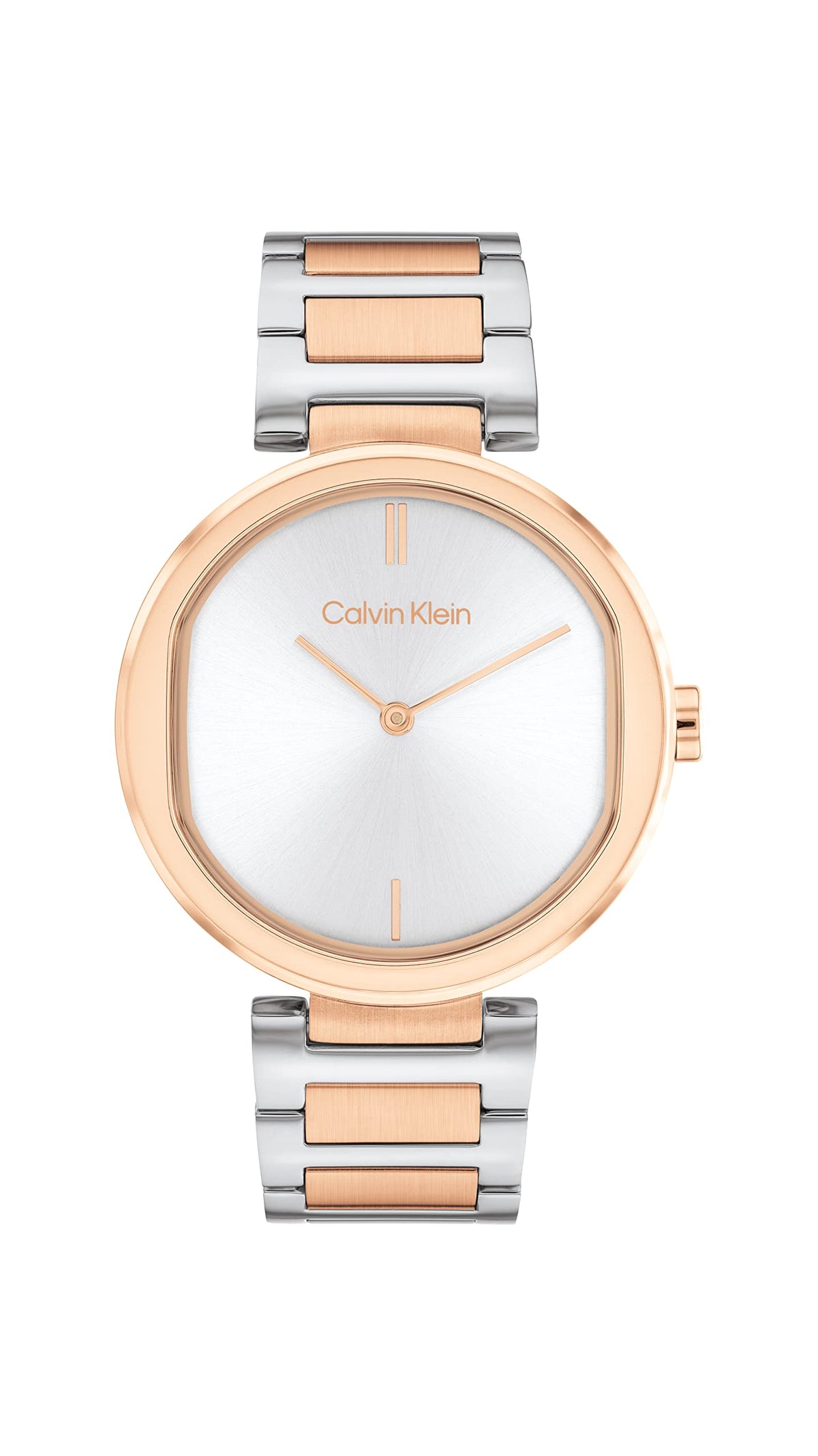 Calvin Klein Analogue Quartz Watch for Women Sensation Collection with Stainless Steel or Leather Bracelets - Grey