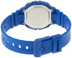 Casio 'Classic' Quartz Resin Casual Watch Blue/Grey