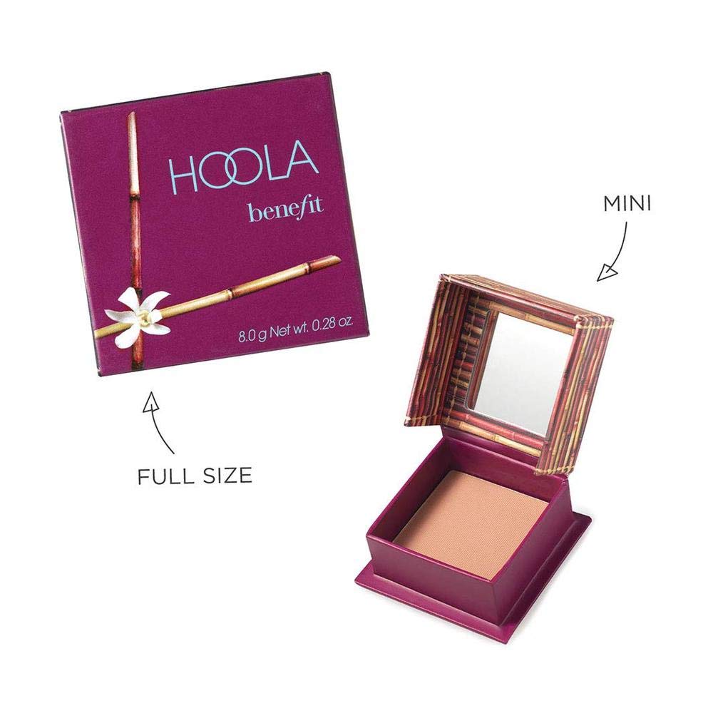 Benefit Hoola Powder Bronzer DTS Mini + Brush, 4 gm